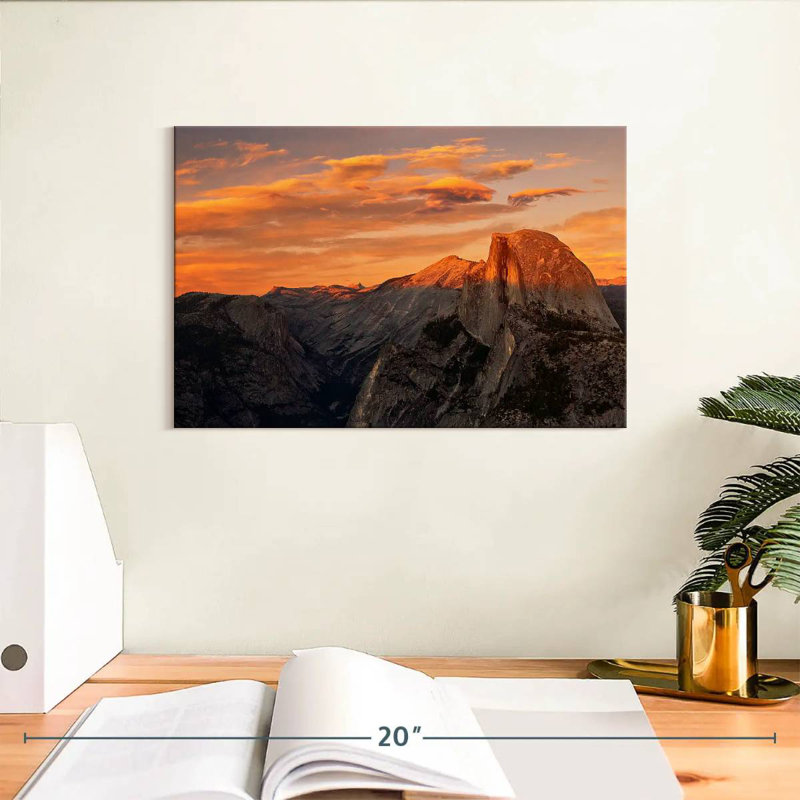 Chaîne de montagnes du parc Alvord Yosemite, H 8 po x l 12 po