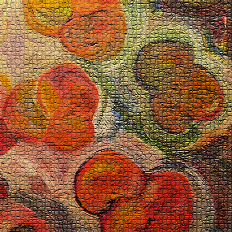 Textured Particles Painting by Irina Gorbman, 24" H x 24" W