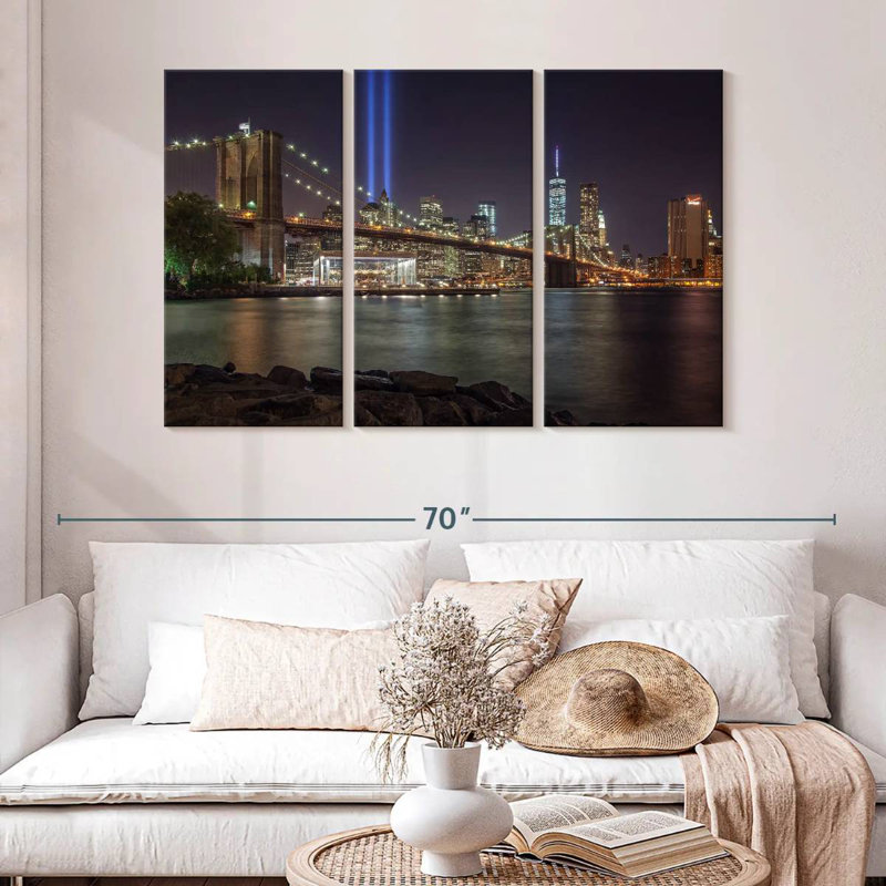 Sireci The New York Sireci Brooklyn Bridge, 32" H x 50" W