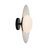 Cruz Glass LED Semi Flush Mount