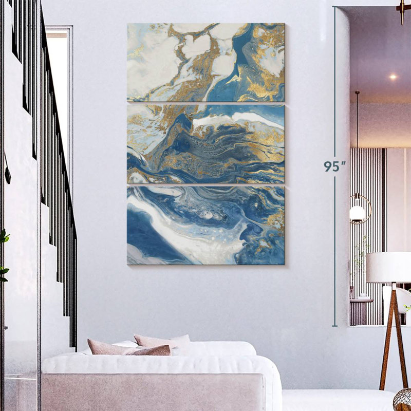 Avery Fluid Memories II, 23" H x 14" W