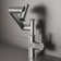  Bathroom Sink Faucet With Spray Function And Temperature Display For Anti-skid Switch And Hot & Cold And 360° Rotary