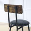 Ensemble de table ronde avec tabouret