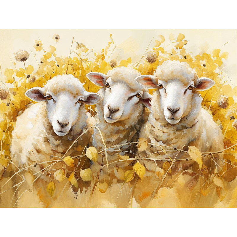 Tapis de bain mouton Animal, L 17 po x L 24 po