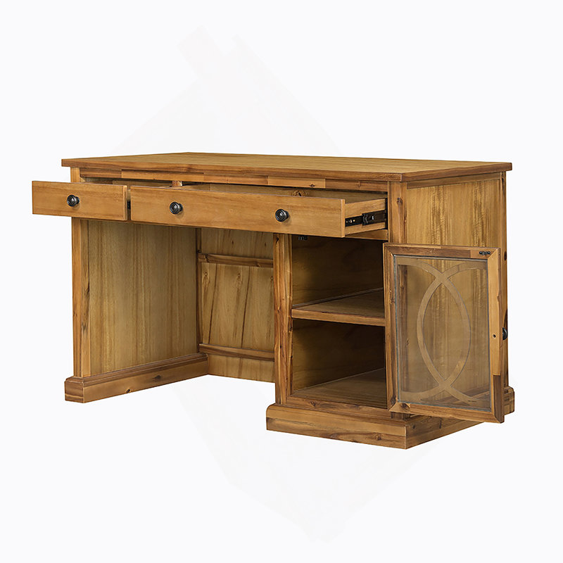Bureau 50 x 26 x 31 po, Brun
