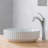 Kraus Viva Thin Ceramics Vessel Bathroom Sink with Pop-Up Drain