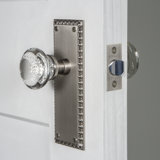 Nostalgic Warehouse Neoclassical Plate Single Dummy with Crystal Neoclassical Knob