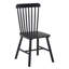 Lot de 2 chaises de salle à manger, en bois d'hévéa, chaise de salle à manger, chaise en bois massif, chaise de table en bois massif, chaise de salon, style simple