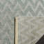 Santa Fe Hand-Knotted Wool Gray/Green Area Rug-1787795256