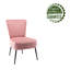 Bohn Velvet Slipper Chair-1148410677