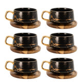 Ayvian Ceramic Teacup and Saucer