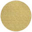 Tapis d'intérieur rond 8 po