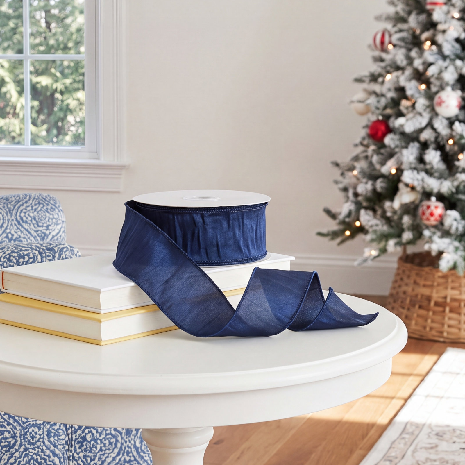 Ribbon, 1.91" H x 360" W, Navy