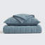 Double Box Stitch Velvet Quilt set-106358833-106358835