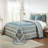 Fifer Lightweight Cotton Blend Oversized Jacquard Farmhouse Mandala Bedspread Set-751377803-741720302