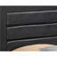 Lit de rangement noir élégant pour espaces modernes