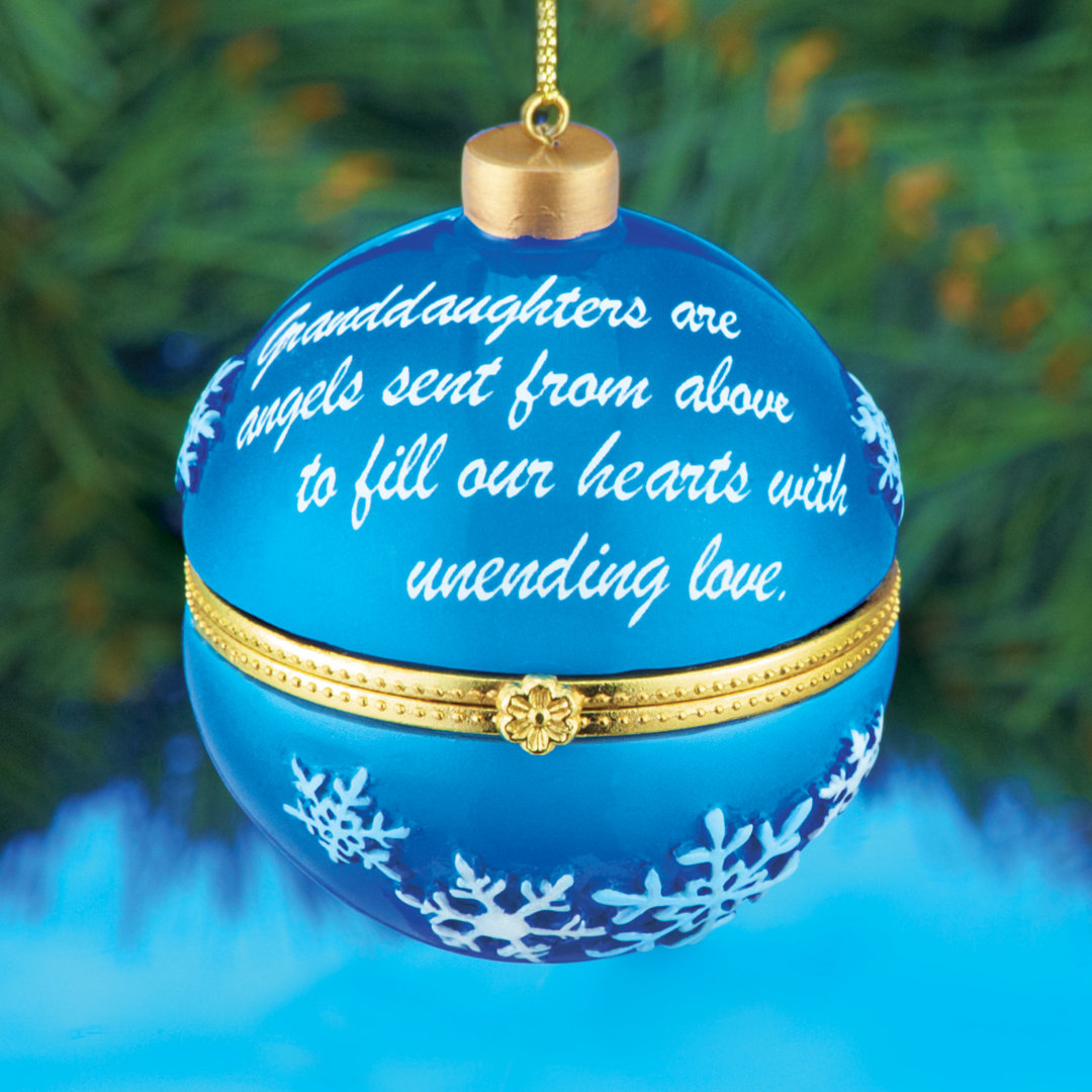 Holiday Sentiment Trinket Ball Ornament The Holiday Aisle®