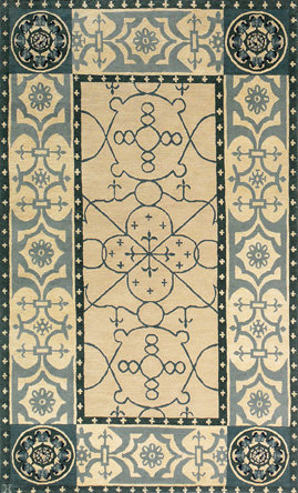 Castile Wool Geometric Area Rug, Rectangle 10' x 14'