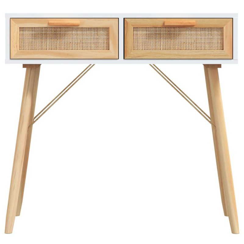 Zayan 80cm Console Table, White