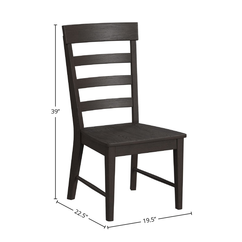Chaise d'appoint Catriona, Noir