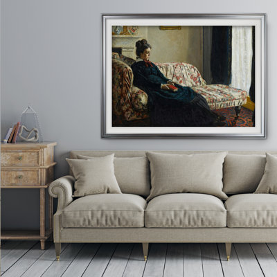 « monet canapé » par claude monet print