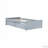 Solid Rubber Wood Bed with 2 Drawers-118019850