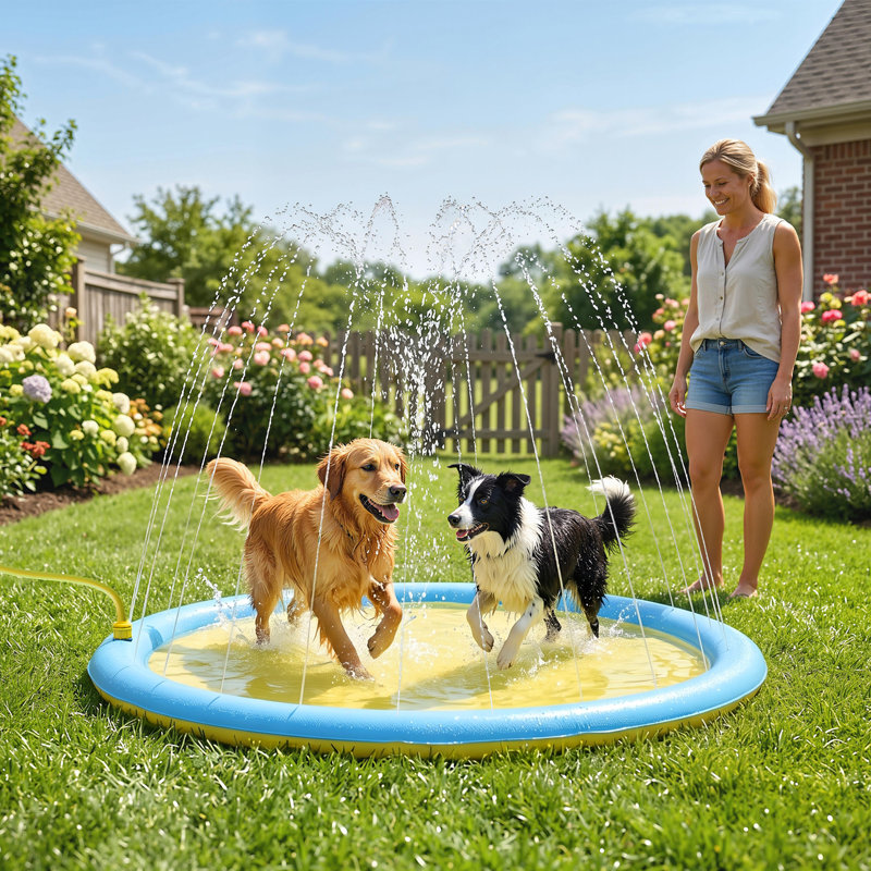 Dog Pool, 8cm H x 170cm W x 170cm D