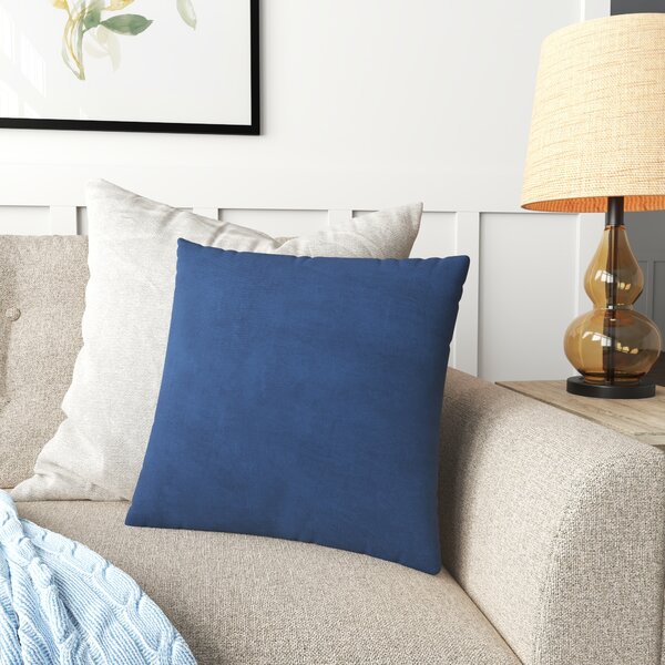 Kimmell Square Pillow Cover & Insert (Set of 2) Andover Mills Color: Blue