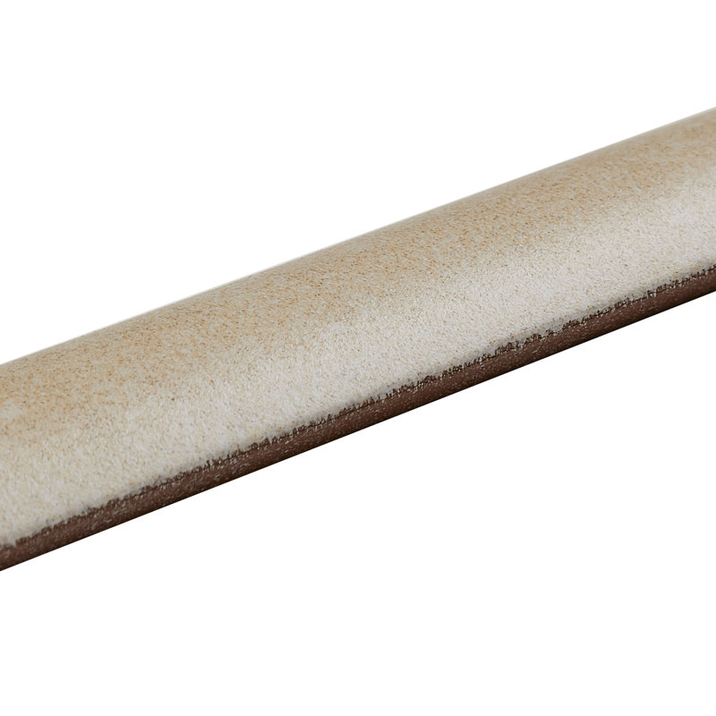 Garniture de carreaux de coin en porcelaine 6 po x 1 po crème Fairfield, Crème
