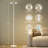 74" Dual Led Floor Lamp With Remote Control-271119759