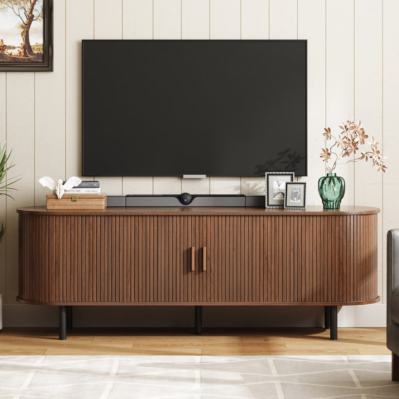 Ebern Designs TV Stand for 55''-80'' TVs - Modern Wood