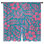 Rideaux de fenêtre à motif floral rose transparent et obscurcissant - 2 panneaux