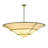 Nassin 4 - Light Weathered Brass Cone Pendant