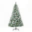 6ft Unlit Snow-Dusted Full Fir Artificial Christmas Tree