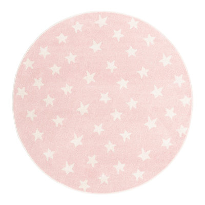 Whimsy Kids Geometric Polypropylene Plastic Rug
