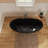 Fslefay 61'' Freestanding Bathtub Solid Surface Deep Soaking Tubs-125475435