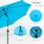 Aramie 263cm Tilt Market Parasol-1422405487