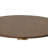 Modern Gold 54" Round Dining Table with Elegant Pedestal Base