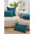 Decorative Solid Pillow Covers with Leather Label (Set of 2)-101280828-101280817