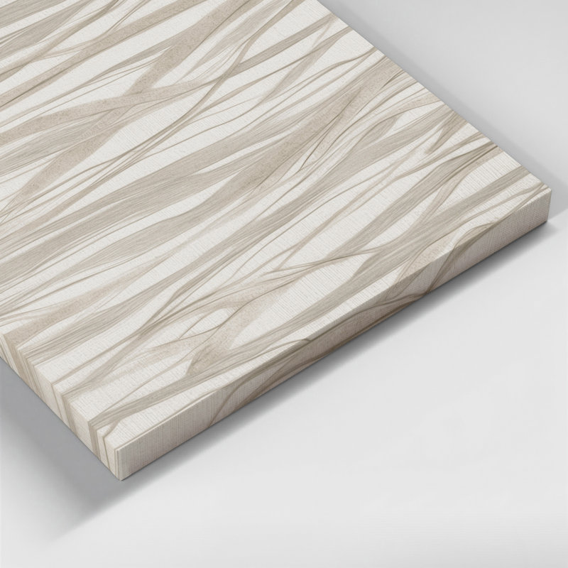Minimalisme 19, art mural sur toile grise, H 32 po x l 32 po
