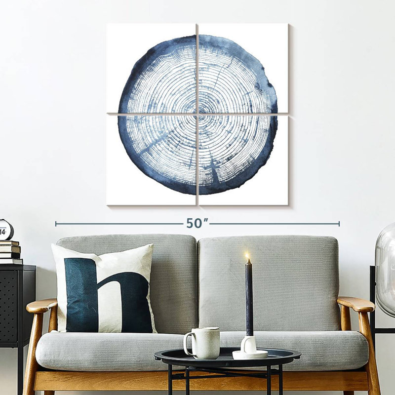 Avery Tree Ring Overlay I, 32'' H x 32'' W