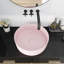 Lavabo de salle de bain circulaire en céramique-126148924
