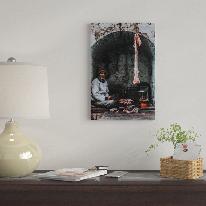 « agra, inde i » par luke anthony gram, reproduction d’impression sur toile tendue, H 18 po x l 12 po x P 1,5 po