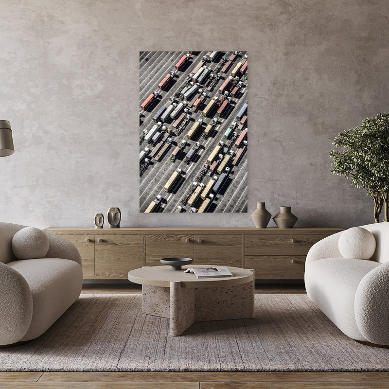 Art contemporain Art contemporain, H 48 po x l 32 po