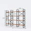 Bibliothèque étagère en métal H 56,69 po x l 70,9 po Ashlyn-1737143677