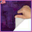 Tapis de bain mauve texturé abstrait-260931375