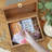 Keepsake Box, Wooden Box With Hinged Lid, Large Memory Box, Acacia Wooden Storage Box, Decorative Wooden Box With Lids, Treasure Box For Crafts, Photo Storage Box