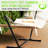 2 Person Spreader Bar Hammock with Stand, Pad and Pillow, Cream-1082403907