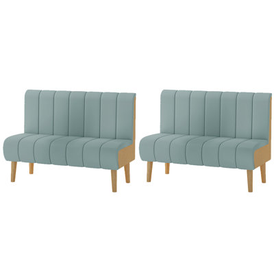 Banc rembourré en similicuir