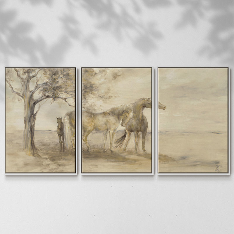 Arbre familial 3 pièces, Blanc, H 36 po x l 75 po x P 2 po